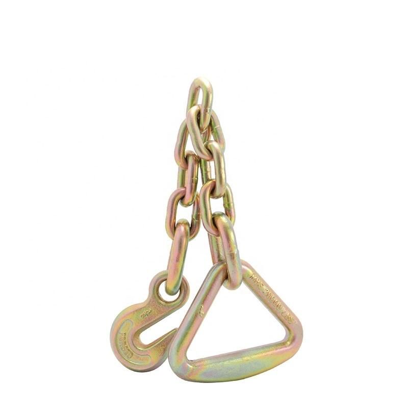 New Arrivel Chain G70 Trailer Safety Towing Chain with Grab Hook