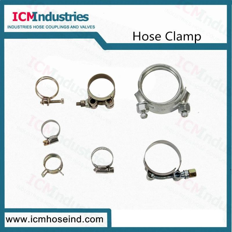 12.7 mm W5 American Type Worm Drive Hose Clamps