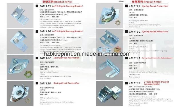 Bracket for Industrial Door, Metal Bracket, Side/ Top Bracket