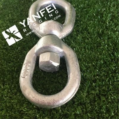 Galvanized Chain Swivel Eye Hook