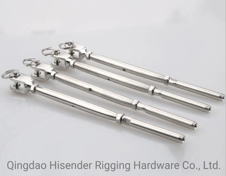 Rigging Hardware AISI316 Swage Closed Body Turnbuckle with Fork End