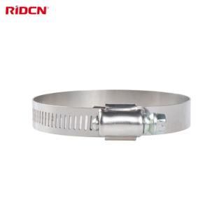 1/2&quot; Bandwidth Stainless Steel American Type Worm Drive Hose Clamp