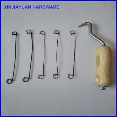 Bag Tie Tool Wooden Handle Wire Twister Hook