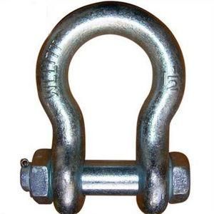 Hot Dipped Galvanized Drop Forged Bolt and Nut D Type Shackle
