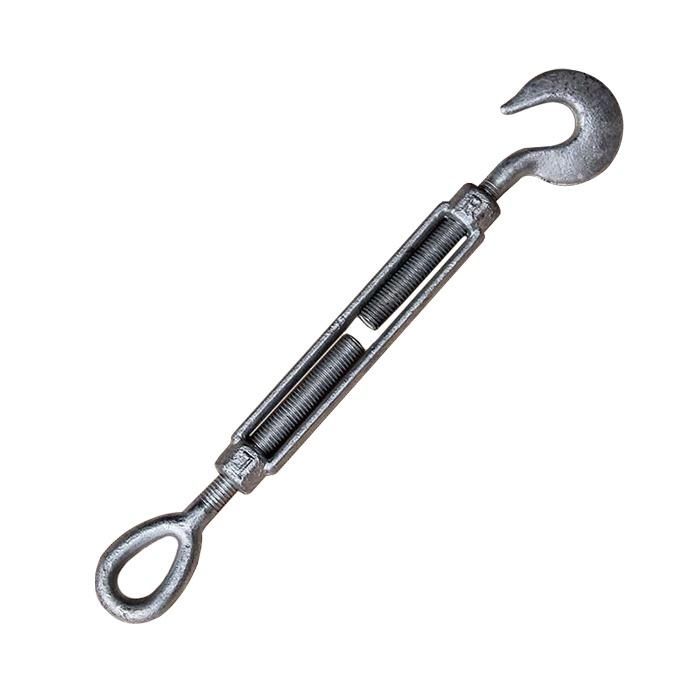 12mm JIS Type Galvanized Wire Roep Turnbuckle with Hook and Eye