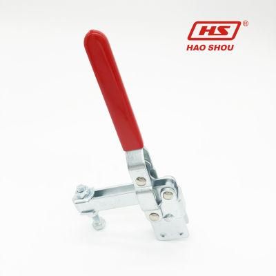 HS-12412 Haoshou Manual Vertical Handle Type Straight Base Toggle Clamp