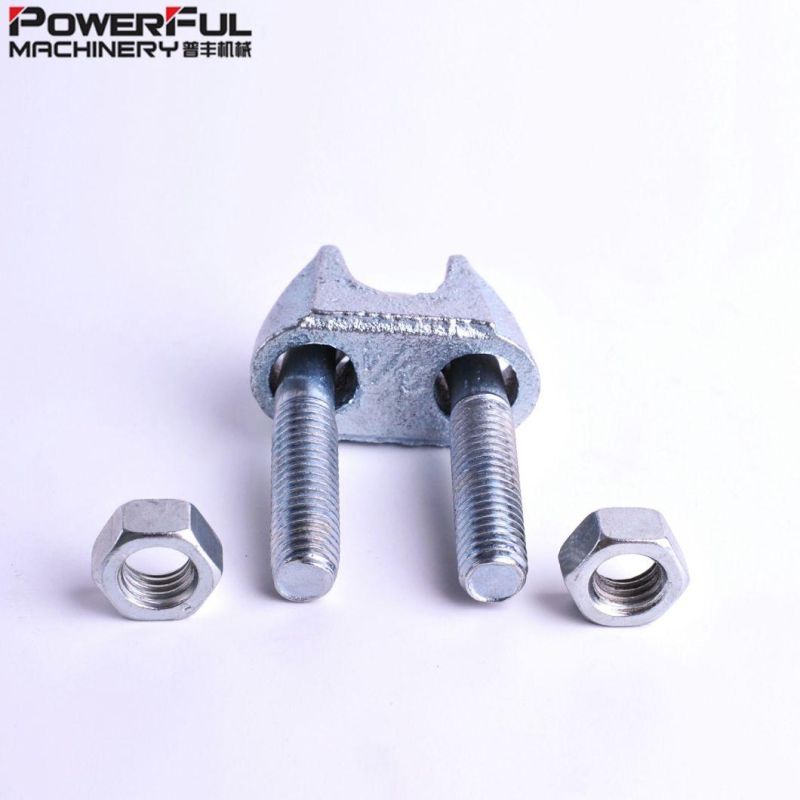 Stainless Steel 304 316 Wire Rope Clamp DIN741 Rigging Hardware Wire Rope Clip