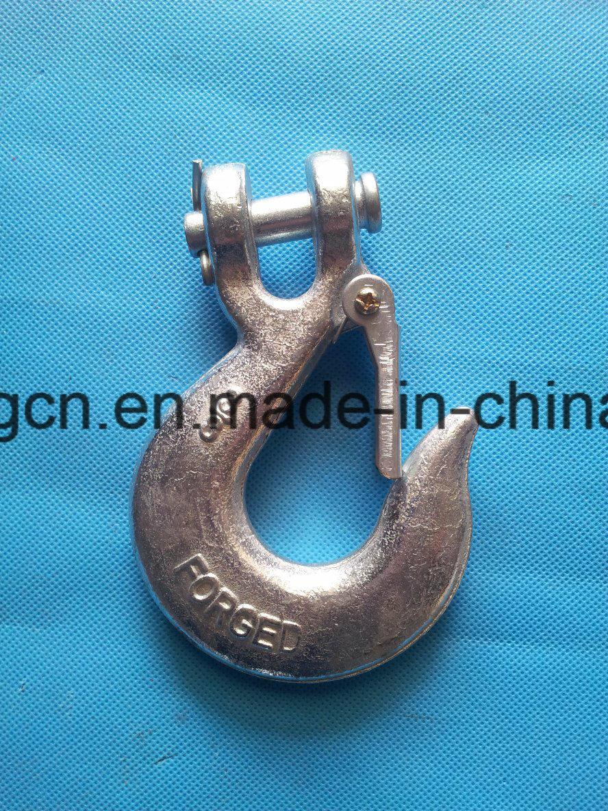 Painted Forged Clevis Pear Ring