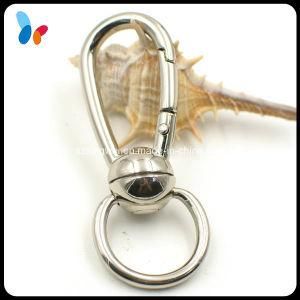 Shiny Silver Nickel Free Metal Alloy Snap Swivel Hook