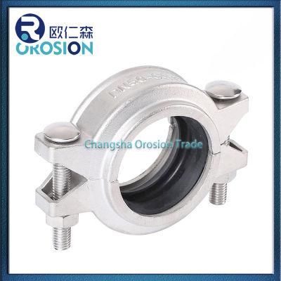 304 Stainless Steel Grooved Coupling Fitting