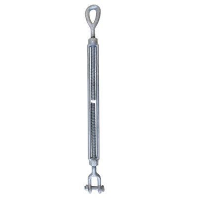 Heavy Duty Carbon Steel Drop Forged Galvanized Us Type Wire Rope Turnbuckle