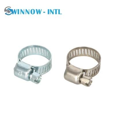Car and Home Pipe Line Worm-Drive Muffler Clamp for Firm Hose and Tube