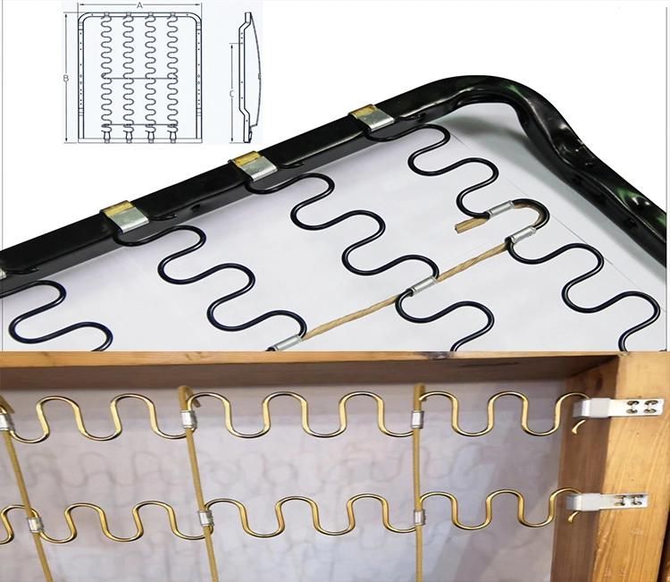 Best Quality Sofa Springs for Sofa Seat and Back Zigzag Springs Furniture Hardware