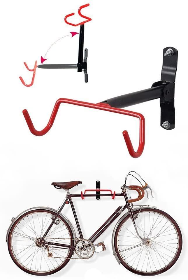 High Quality Indoor Foldable Wall Bike Rack Wall for Garage