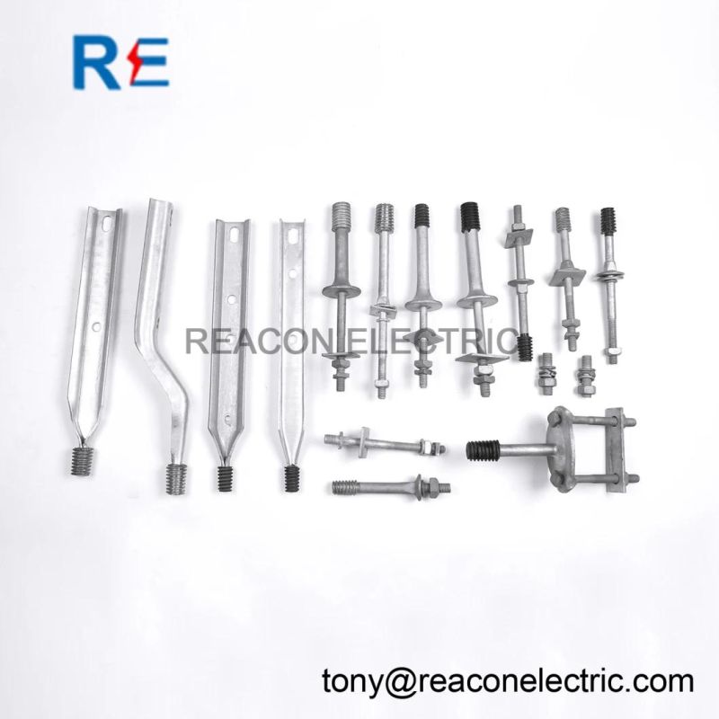 Hot DIP Galvanized Pole Top Pin for Transmission Line Hardware