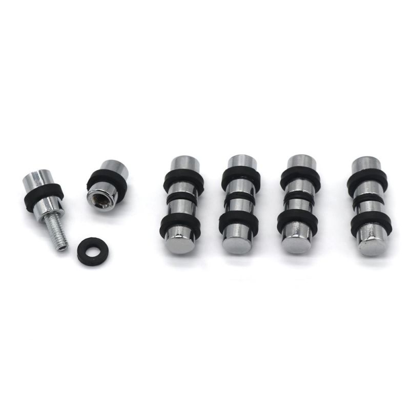 Double Head Glass Wall Iron Support Holder Pins