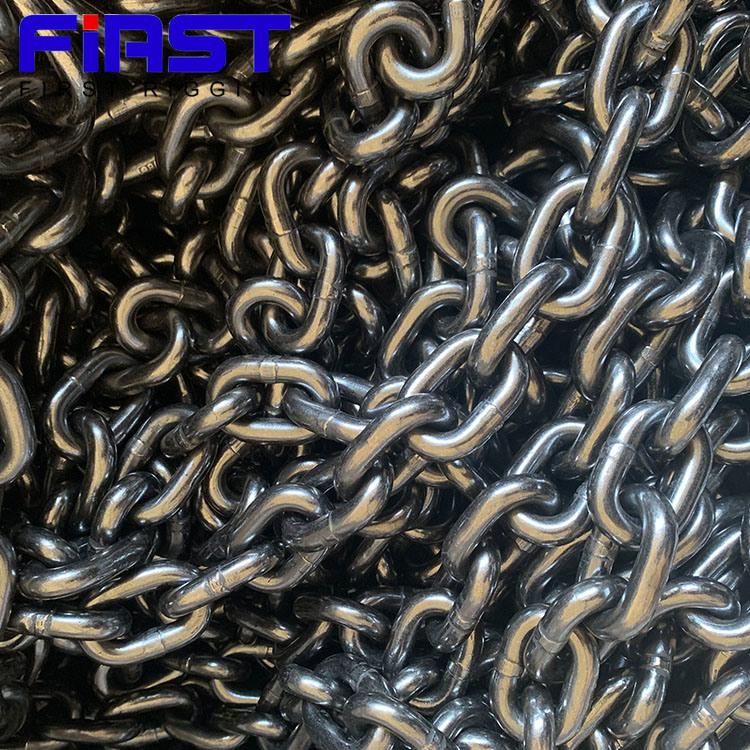 Hot DIP Galvanized Alloy En818-2 G80 Lifting Chain for Mining