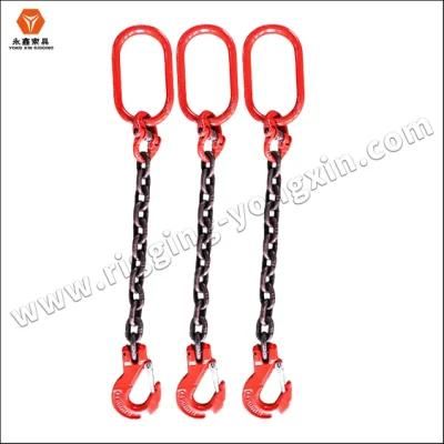 G80 Chain Sling Alloy Steel Chain Sling with Hook Supplier