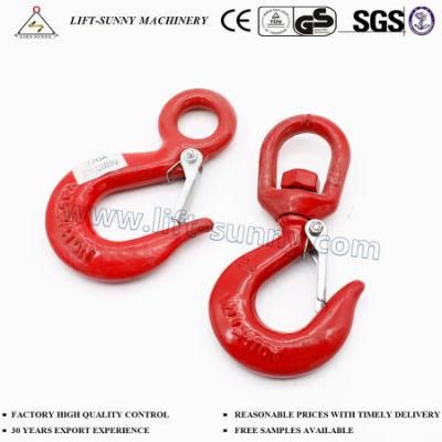 Us Type Alloy Steel 322A/320A Swivel Hook Eye Hoist Hook