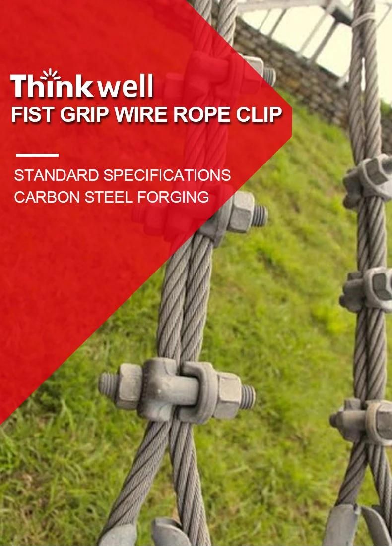Thinkwell Forged Fist Grip Wire Rope Clip