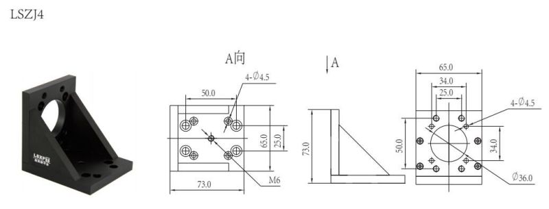 Lszj Vertical Right Angle Bracket