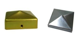 Post Cap and End Cap for Sliding Door, Metal Cap