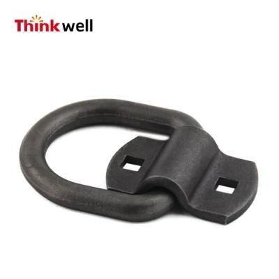 Good Quality 1 Inch Black Welded Tie Dowm D Ring
