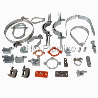 Swivel Loop/Clevis Steel Pipe Hangers and Beam/Strut/Riser/Hose Clamp