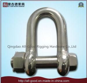 Stainless Steel Us Type Drop Forged Safety Bolt Chain Shackle G2150