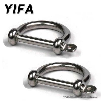 304 316 Stainless Steel Wide D Shackle