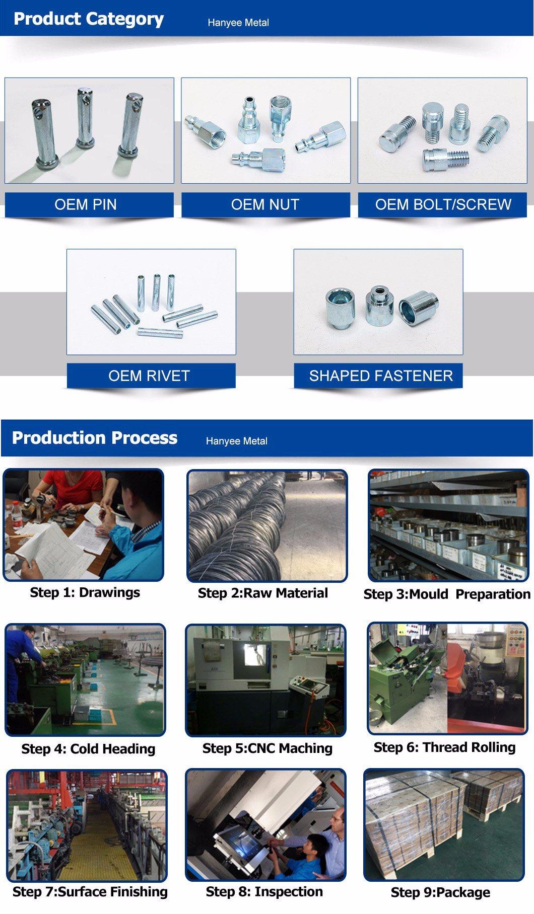 Advanced Equipment Different Size Soild Shaped Fasteners