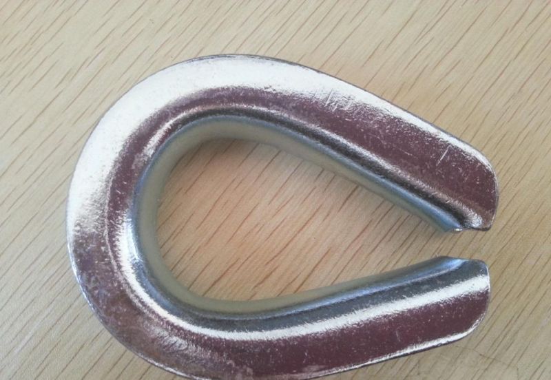 Steel Eye Accessories DIN6899A/B Wire Rope Thimble Clamp