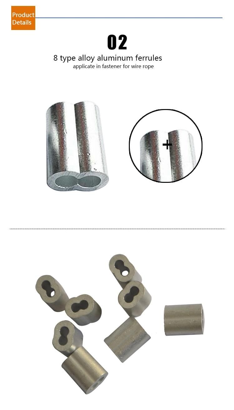 Us Type Hourglass Steel Alloy Ferrule