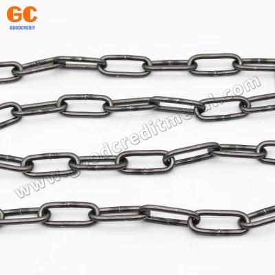 Electro Galvanized DIN 763 Long Link Chain Lifting Chain