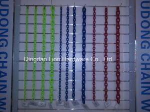 Red Painted 13mm Lashing Chain