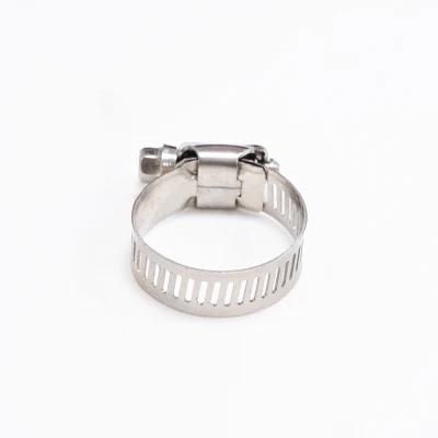 Stainless Steel Screw Band Worm Drive American Type Hose Clamp