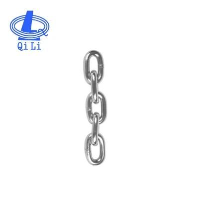 Hot DIP Galvanized DIN766 Short Link Studless Anchor Chain