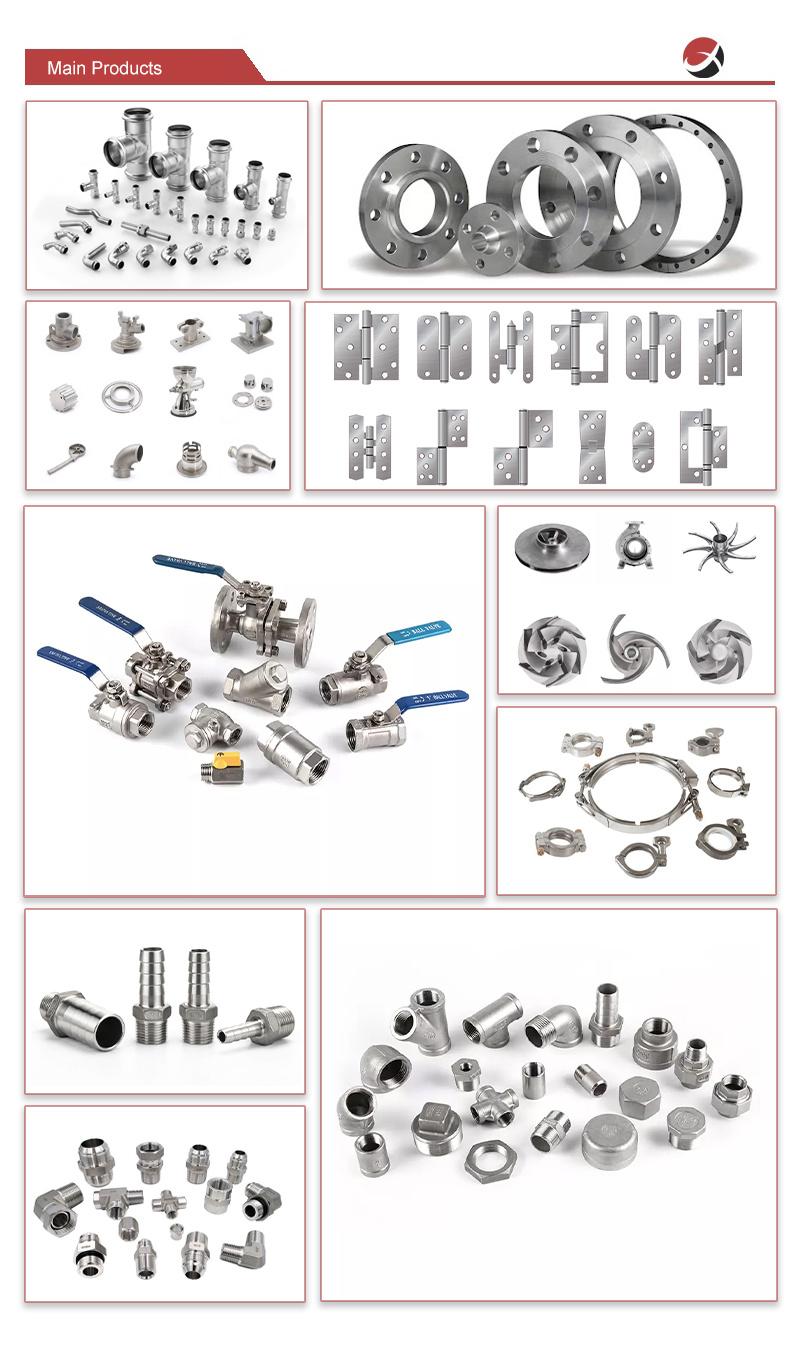 Clamp Casting Stainless Steel Grooved Pipe Fitting Clamp Grooved Coupling Fire/Water Pipe Fitting System Connector Bolt Hose Tri Clamp Closure Ferrule Clamps