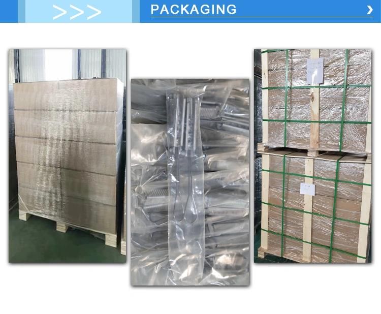 Stainless Steel Drop Wire Clamps with Plastic Shim