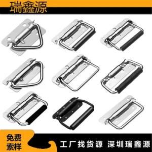 Industrial Handle Stainless Steel Spring Handle Takeout Incubator Pull Ring Industrial Mechanical Handle