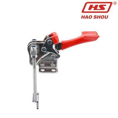 Haoshou HS-40334-T Similar to 334-R Threaded U-Hook Pull Action Latch Typle Toggle Clamp with Toggle Lock Plus