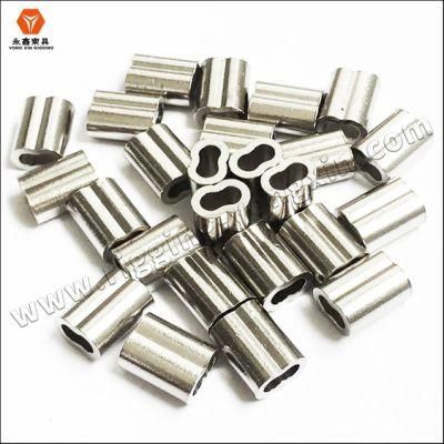 Lisheng Oval 25mm Aluminium Ferrules Sleeves for Steel Wire Rope