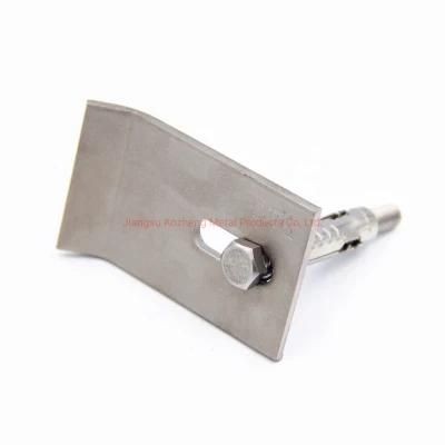 Stainless Steel Building Material Angle Bracket with Bolt for Marble Fixing System