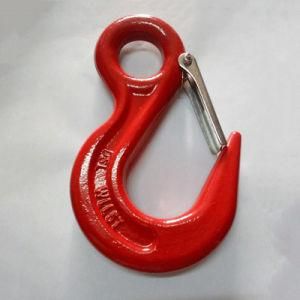 Eye Hoist Hooklifting Hook with Latch Eye Sling Hook