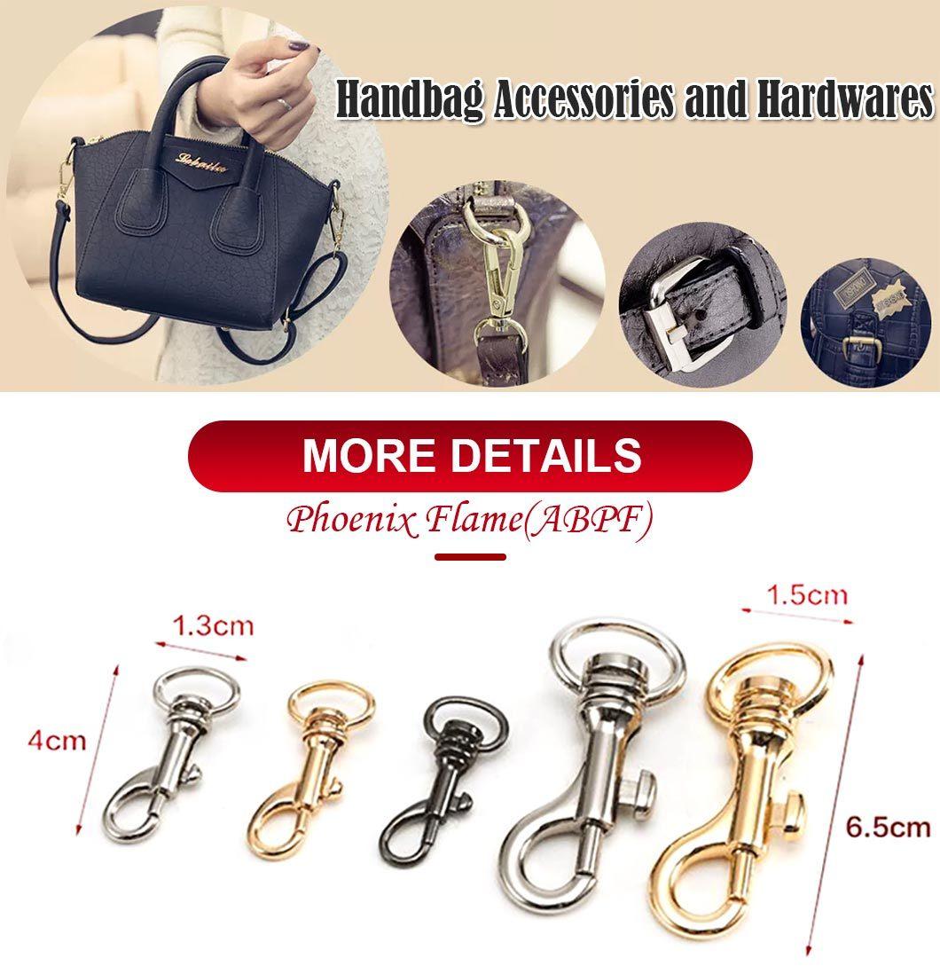 Silver Metal Dog Snap Hook Zinc Alloy Swivel Snap Hook Lobster Clasp for Dog Leash