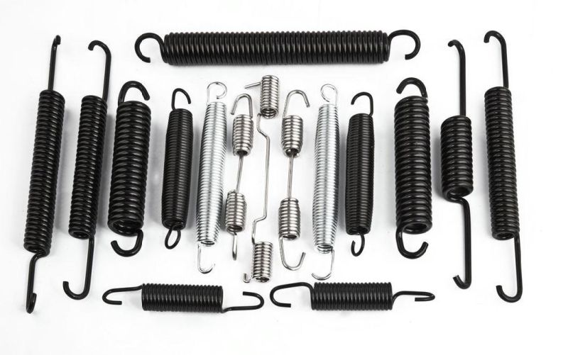 Hot Selling Black Nickel Plated Stainless Steel Extension Spring for Garage Door