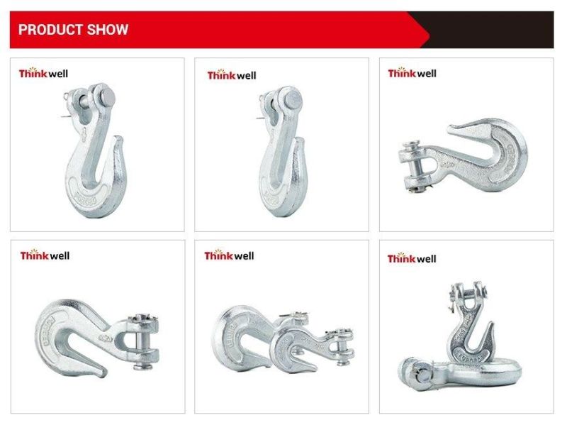 Zinc Plating G70 Forged Clevis Grab Hook for Chain