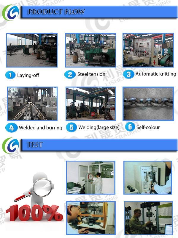 Hot Sale Welding Alloy Steel Blacken G80 Link Chain