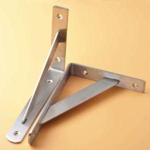 Customized Wire Drawing/ Oxidation/ Electroplating Aluminum Alloy/ Stainless Steel Furniture and TV Brackets