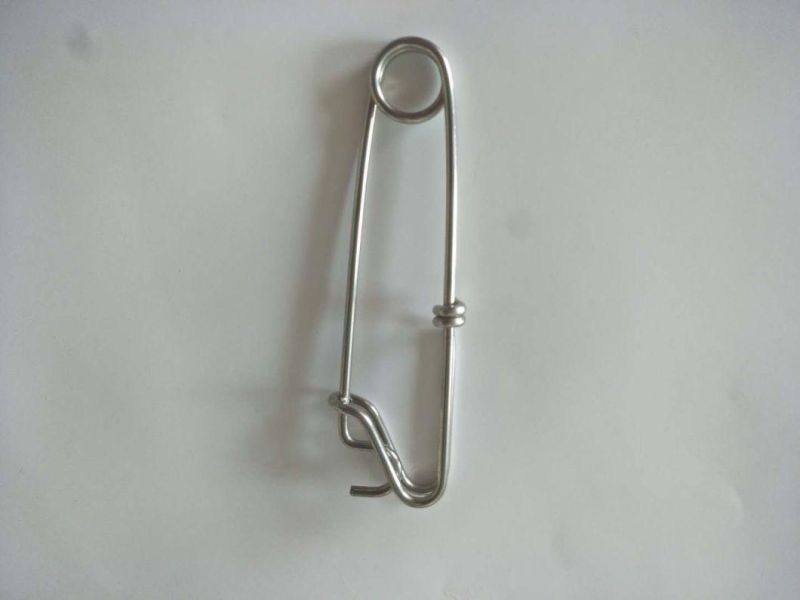 S/S 304 Stainless Steel Open Eye Clips for Fishing Tackles